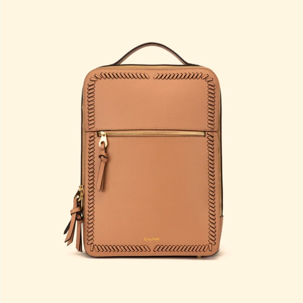 Calpak backpack color caramel